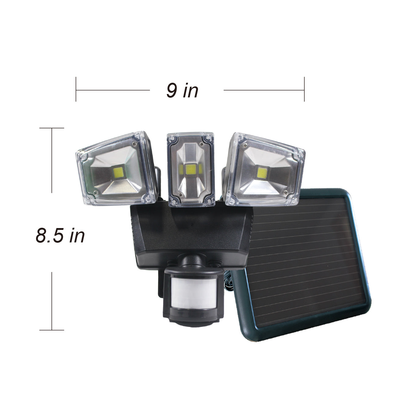 Triple COB Solar Motion Security Light (Refurbished)