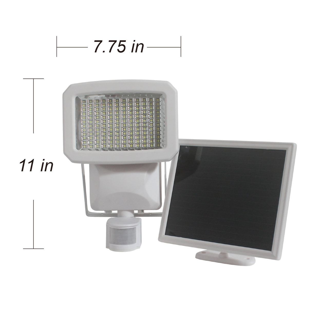 144 LED Triple Head Solar Motion Security Light (Refurbished)