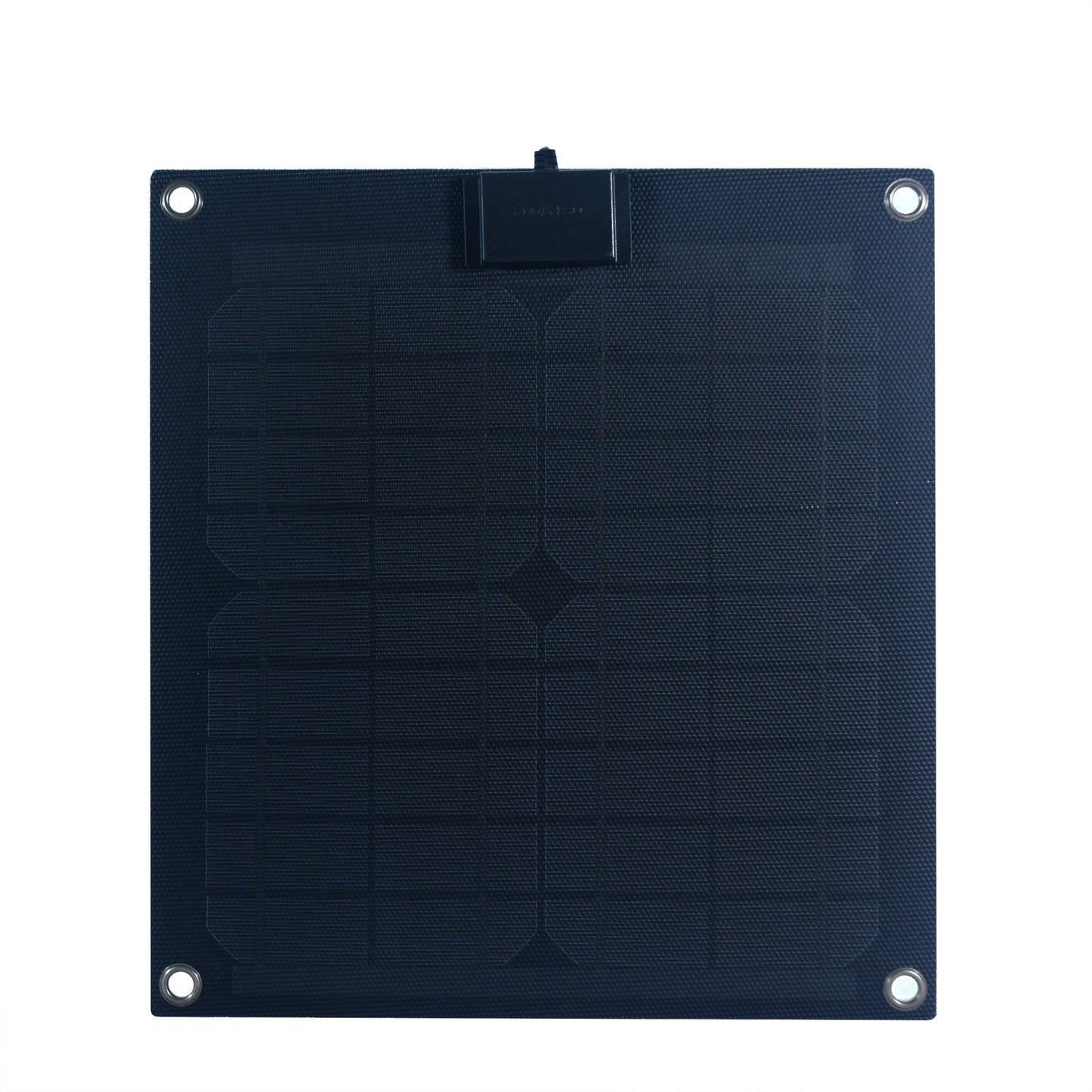15 Watt Semi-Flex Monocrystalline Solar Panel for 12-Volt Charging (Refurbished)