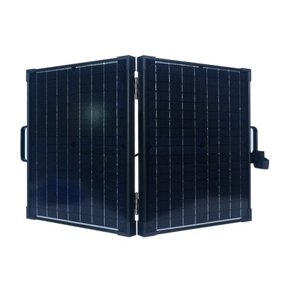 40 Watt Portable Monocrystalline Solar Panel for 12-Volt Charging in Briefcase Design (Refurbished)