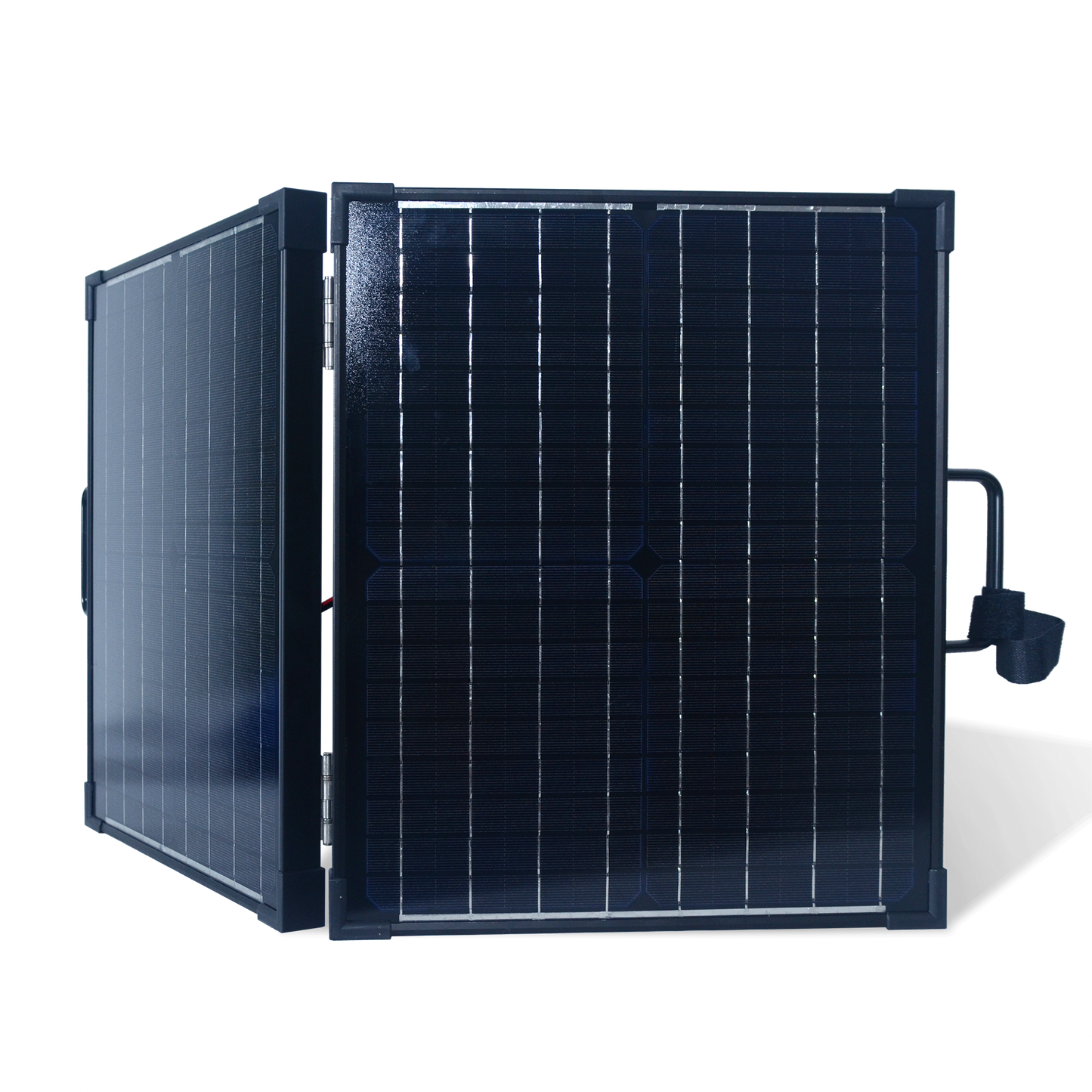 40 Watt Portable Monocrystalline Solar Panel for 12-Volt Charging in Briefcase Design (Refurbished)