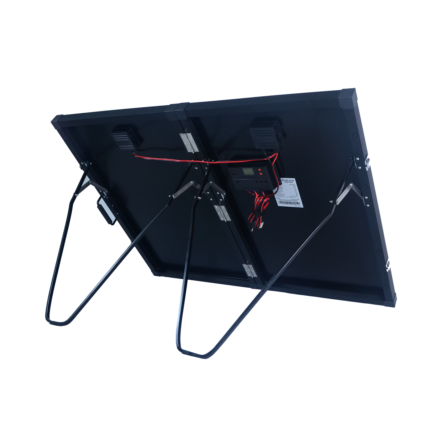 120 Watt Portable Monocrystalline Solar Panel for 12-Volt Charging in Briefcase Design (Refurbished)
