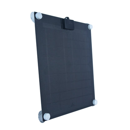 15 Watt Semi-Flex Monocrystalline Solar Panel for 12-Volt Charging (Refurbished)