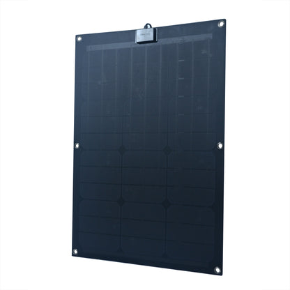 50 Watt Semi-Flex Monocrystalline Solar Panel for 12-Volt Charging (Refurbished)