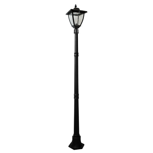 Solar Powered LED Bayport Lamp Post Light - Ecowareness
