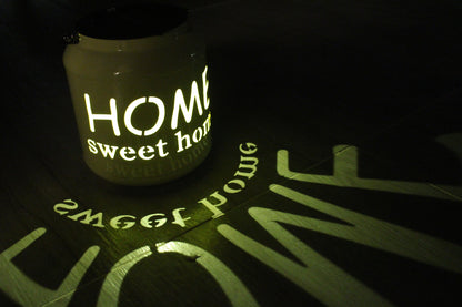 Solar Powered Home Sweet Home Lantern - Ecowareness