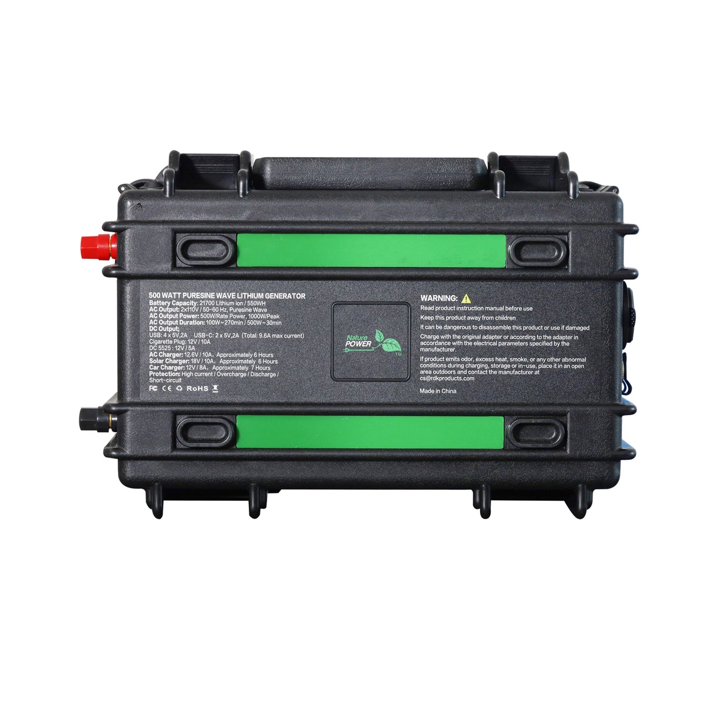 500 Watt Puresine Solar Power Generator (Refurbished)