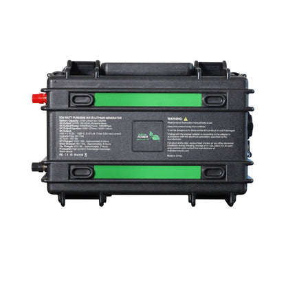 500 Watt Puresine Solar Power Generator (Refurbished)