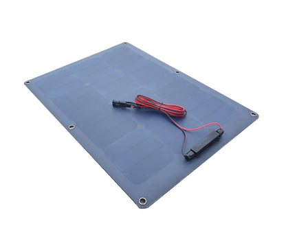 35 Watt Semi-Flex Monocrystalline Solar Panel for 12-Volt Charging (Refurbished)