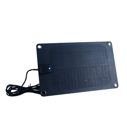 5 Watt Semi-Flex Monocrystalline Solar Panel for 12-Volt Charging (Refurbished)